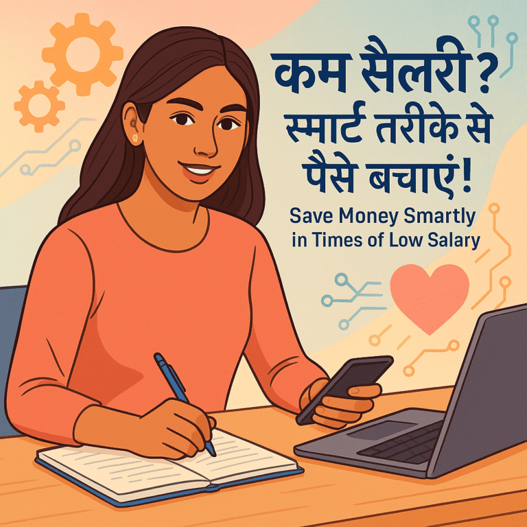 कम सैलरी? पैसे बचाएं और स्मार्ट निवेश करें