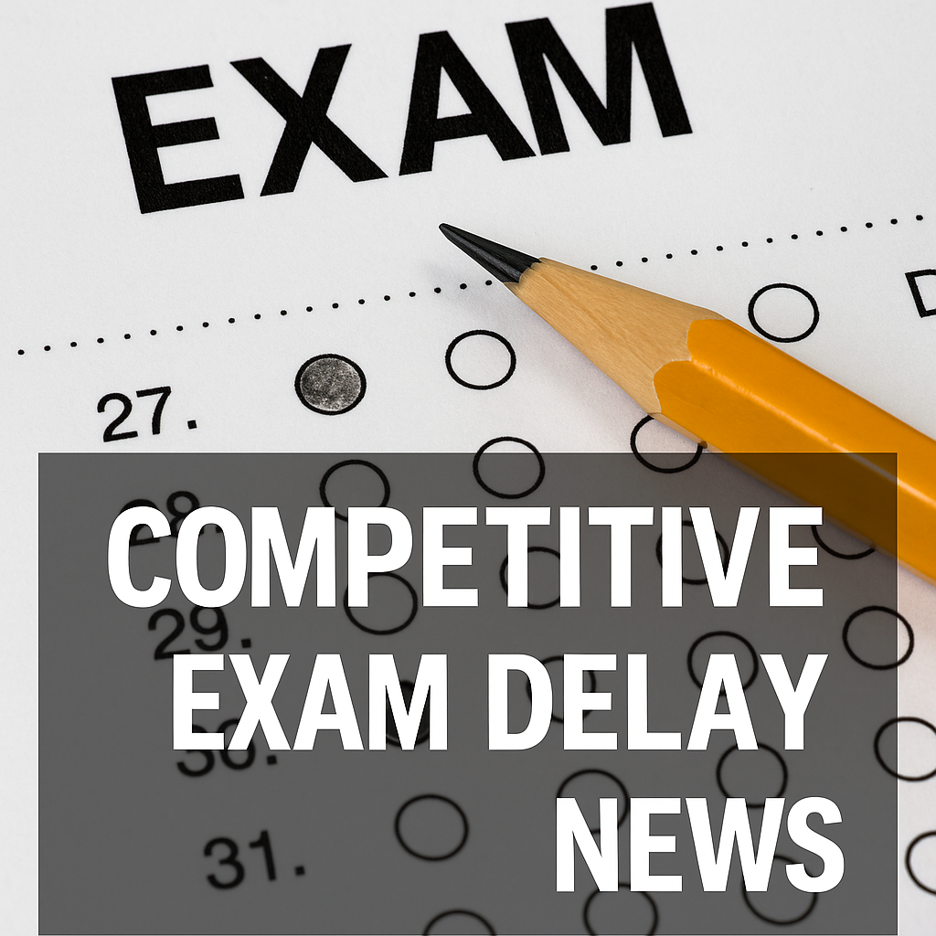 Competitive Exam Delay