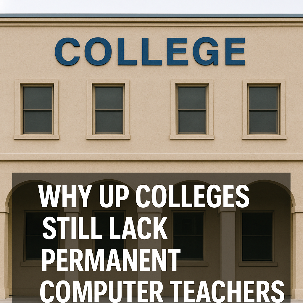 Why UP Colleges Still Lack Permanent Computer Teachers