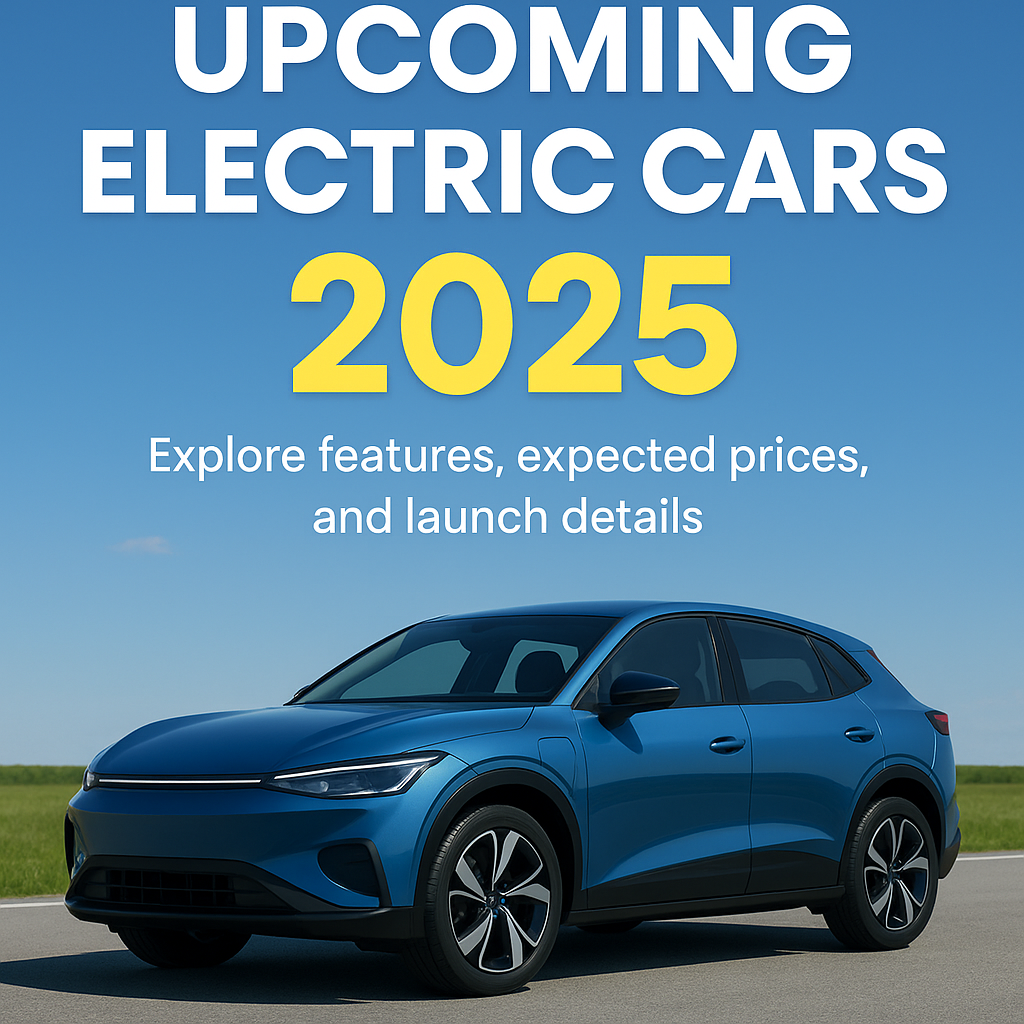 Top Upcoming EV Cars in India 2025 – Features & Launch Guide